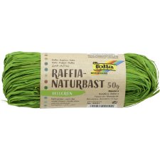 folia Raffia-Naturbast 50 g hellgrün