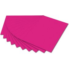 folia Fotokarton (B)500 x (H)700 mm 300 g/qm pink 10 Blatt