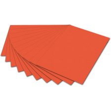 folia Fotokarton (B)500 x (H)700 mm 300 g/qm orange 10 Blatt