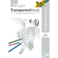 folia Transparentpapier-Block DIN A4 80 g/qm 25 Blatt...