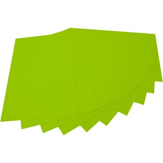 folia Bastelfilz (B)200 x (H)300 mm 150 g/qm hellgrün 10 Stück