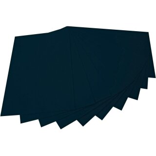 folia Bastelfilz (B)200 x (H)300 mm 150 g/qm schwarz 10 Stück