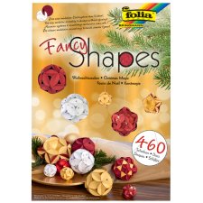 folia Fancy-Shapes-Set "Weihnachtszauber" 460 vorgestanzte Scheiben