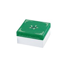 folia Geschenkboxen "Eckig" 12 Stück Größen sortiert weiß