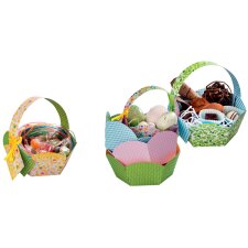 folia Geschenkkörbchen-Bastelset 9 Körbchen