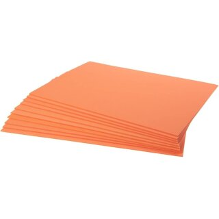 folia Moosgummi (B)200 x (H)290 mm orange 2 mm 10 Stück