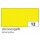 folia Moosgummi (B)200 x (H)290 mm zitronengelb 2 mm 10 Stück