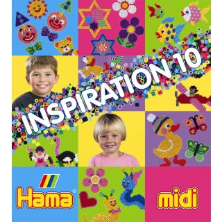 Hama Bügelperlen midi Inspirationsheft Nr. 10 (64 Seiten)