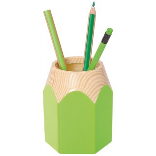 WEDO Stifteköcher "PENCIL" aus Kunststoff apfelgrün