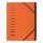 PAGNA Ordnungsmappe "Sorting File" 12 Fächer 1-12 DIN A4 aus Karton orange