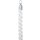 Securit Absperrsystem CLASSIC - Seil weiß / chrom 1,50 m