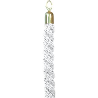Securit Absperrsystem CLASSIC - Seil weiß / gold 1,50 m