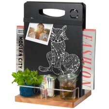 Securit Tischaufsteller TABLE CADDY mit Kreidetafel