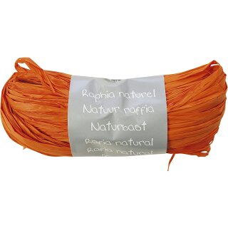 Clairefontaine Raffia-Naturbast orange 50 g