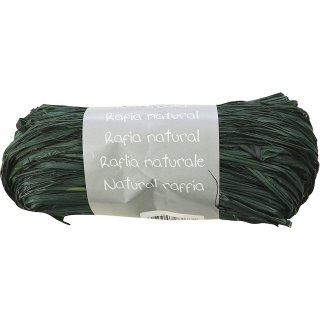 Clairefontaine Raffia-Naturbast tannengrün 50 g