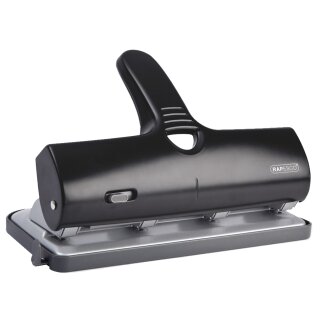 RAPESCO Vierfachlocher ALU 40 40 Blatt schwarz