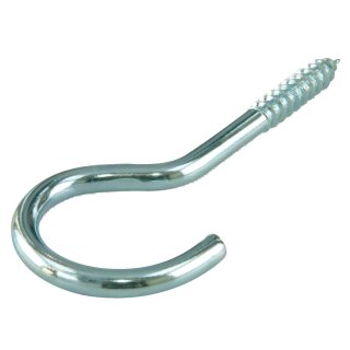 suki. Schraubhaken gebogen 40 x 3,0 mm verzinkt 25 Stück