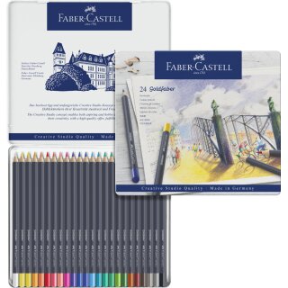 FABER-CASTELL Buntstifte GOLDFABER 12er Metalletui