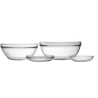 Snap by R & B Glasschale "4All" (B)120 x (T)120 x (H)60 mm (Preis pro Stück)