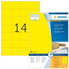 HERMA Universal-Etiketten SPECIAL 105 x 42,3 mm gelb...