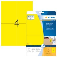 HERMA Universal-Etiketten SPECIAL 105 x 148 mm gelb 80...