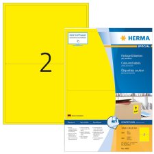 HERMA Universal-Etiketten SPECIAL 199,6 x 143,5 mm gelb...