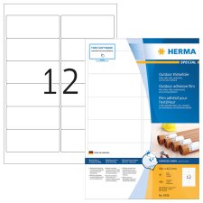HERMA Outdoor Folien-Etiketten SPECIAL 99,1 x 42,3 mm...