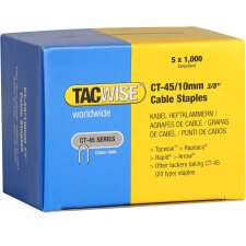 TACWISE Kabelklammer CT-45/10 mm verzinkt 5.000 Stück