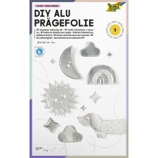 folia Prägefolienmappe 185 x 290 mm 3 Blatt gold