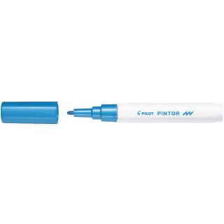 PILOT Pigmentmarker PINTOR fein metallic-blau