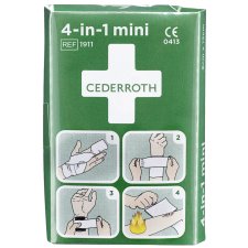 CEDERROTH 4-in-1 Blutstiller-Verband mini
