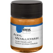 KREUL Acryl-Metallicfarbe goldbronze 50 ml