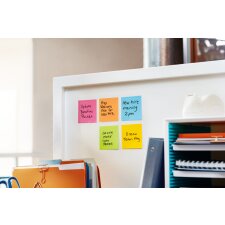 Post-it Haftnotiz-Würfel Super Sticky Notes 76 x 76 mm 440 Blatt