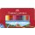 FABER-CASTELL Hexagonal-Buntstifte CASTLE 60er Metalletui