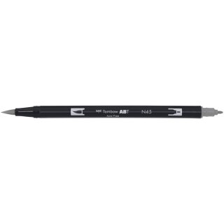 TOMBOW Doppelfasermaler "Dual Brush Pen ABT" 0,8 - 3,3 mm cool grey 10