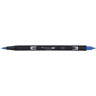 TOMBOW Doppelfasermaler "Dual Brush Pen ABT" 0,8 - 3,3 mm ultramarine