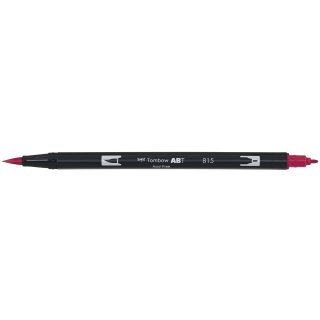 TOMBOW Doppelfasermaler "Dual Brush Pen ABT" 0,8 - 3,3 mm cherry