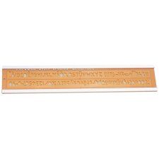 MINERVA Schriftschablone Schrifthöhe: 3,5 mm