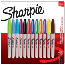 Sharpie Permanent-Marker FINE 12er Blisterkarte