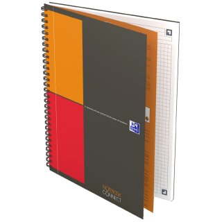 Oxford International Collegeblock "NOTEBOOK" B5 kariert 80 Blatt
