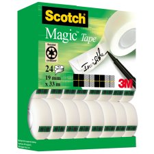 Scotch Klebefilm Magic 810 19 mm x 33 m 24 Rollen