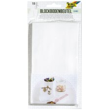 folia Papiertüten mit Blockboden 120 x 60 x 210 mm...