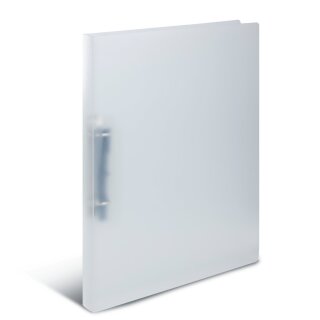 HERMA Ringbuch DIN A4 2-Ring Mechanik farblos transluzent