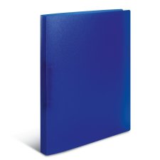 HERMA Ringbuch DIN A4 2-Ring Mechanik dunkelblau transluzent
