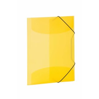 HERMA Eckspannermappe PP DIN A3 gelb-transluzent