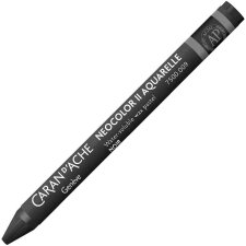 CARAN DACHE Aquarell-Wachsmalstift NEOCOLOR II schwarz 10...