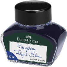FABER-CASTELL Tinte im Glas königsblau Inhalt: 30 ml