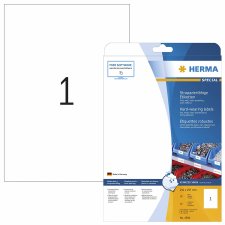HERMA Folien-Etiketten SPECIAL 210 x 297 mm weiß 10...
