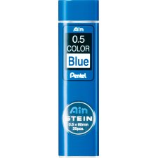 Pentel Druckbleistift-Farbmine AIN STEIN blau 0,5 mm 20...