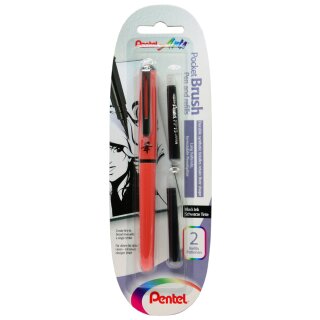 PentelArts Brush Pen Pinselstift Gehäuse: orange